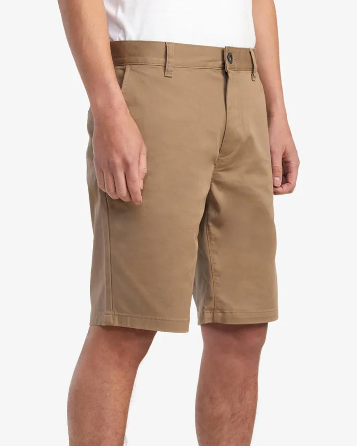 RVCA Shorts Hybrids Weekend Stretch Shorts Dark Khaki 8211 Men