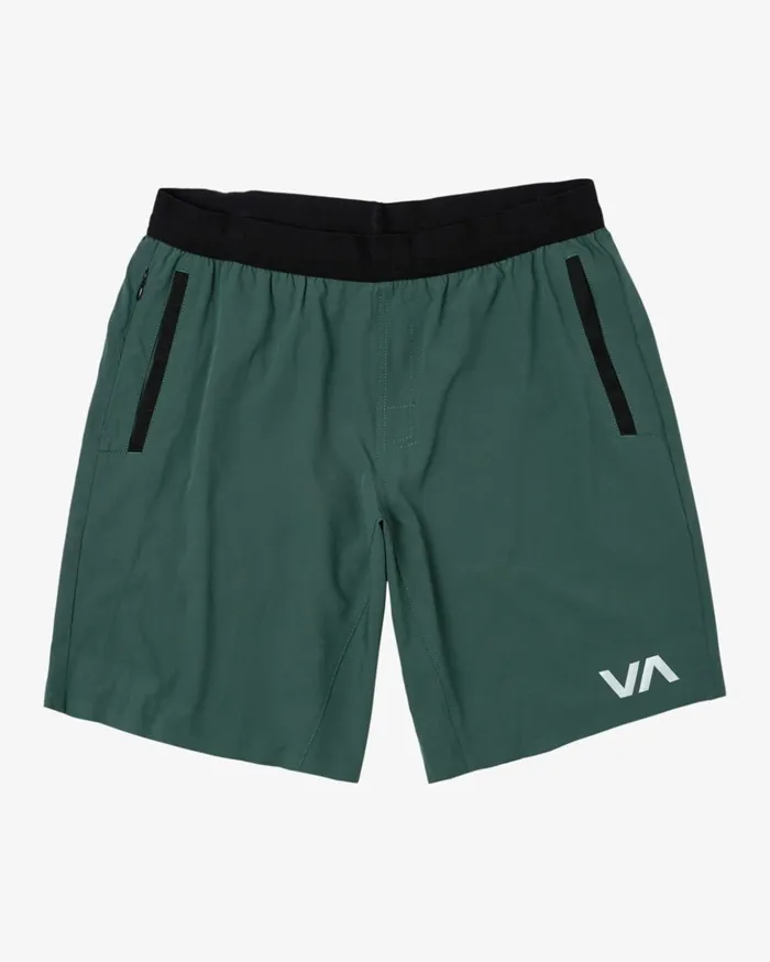 RVCA Shorts Hybrids Yogger Plus 18034 Training Shorts Dark Cactus 8211 Men