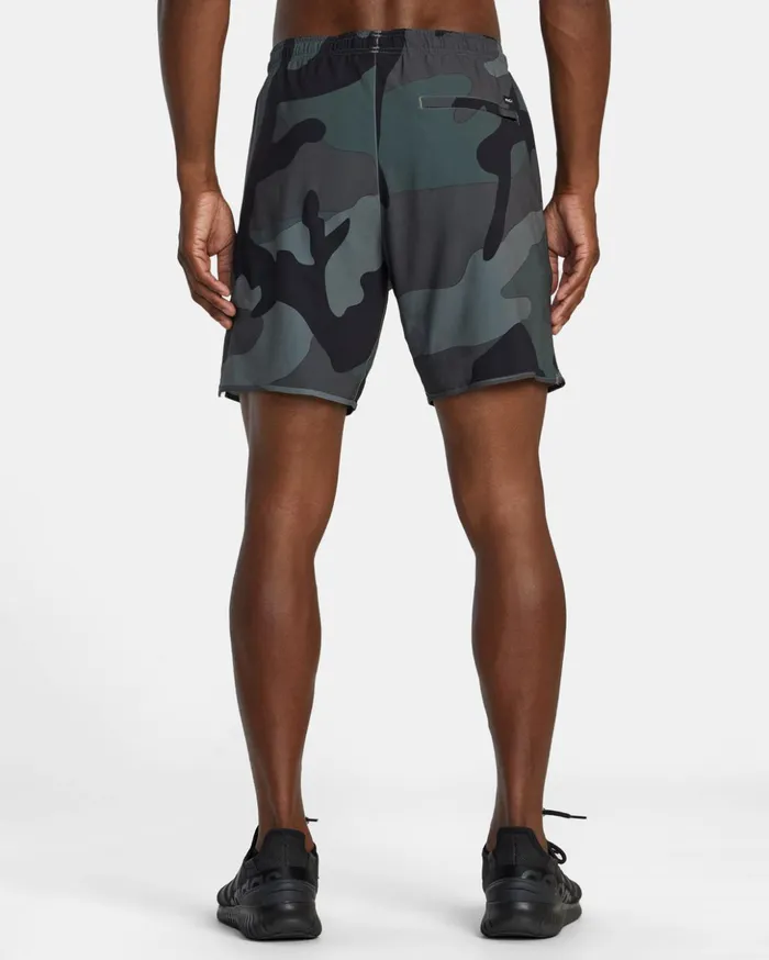 RVCA Shorts Hybrids Yogger Stretch Elastic Waist Shorts 17034 Big Camo 8211 Men RVCA Shorts Hybrids Yogger Stretch Elastic Waist Shorts 17034 Big Camo 8211 Men