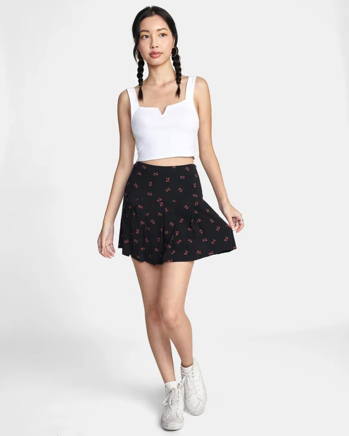 RVCA Shorts Skirts Spirit Mini Skirt Rvca Black 8211 Women