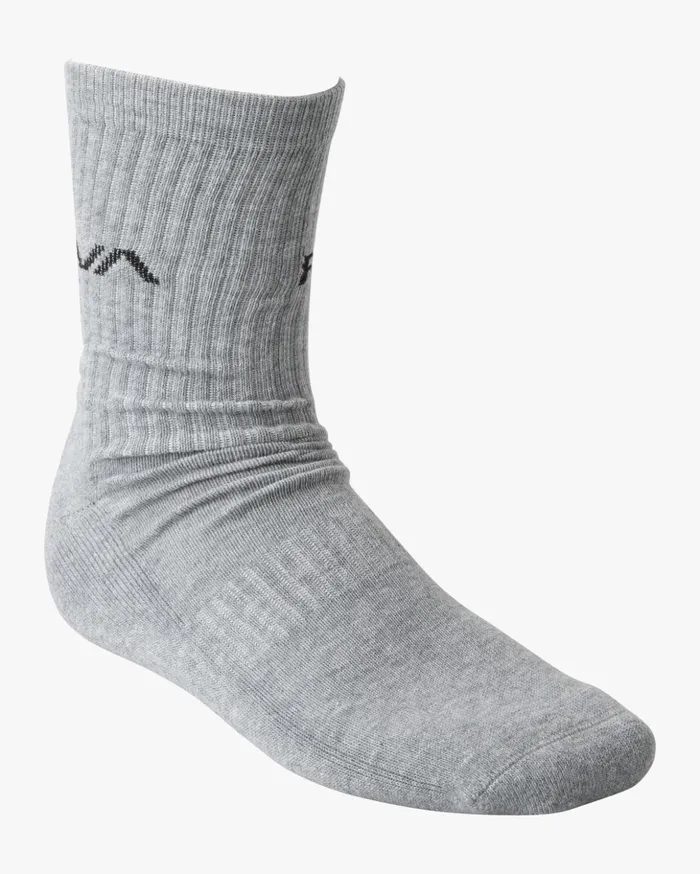 RVCA Socks 2 Pack Basic Logo Crew Socks Blue 8211 Men