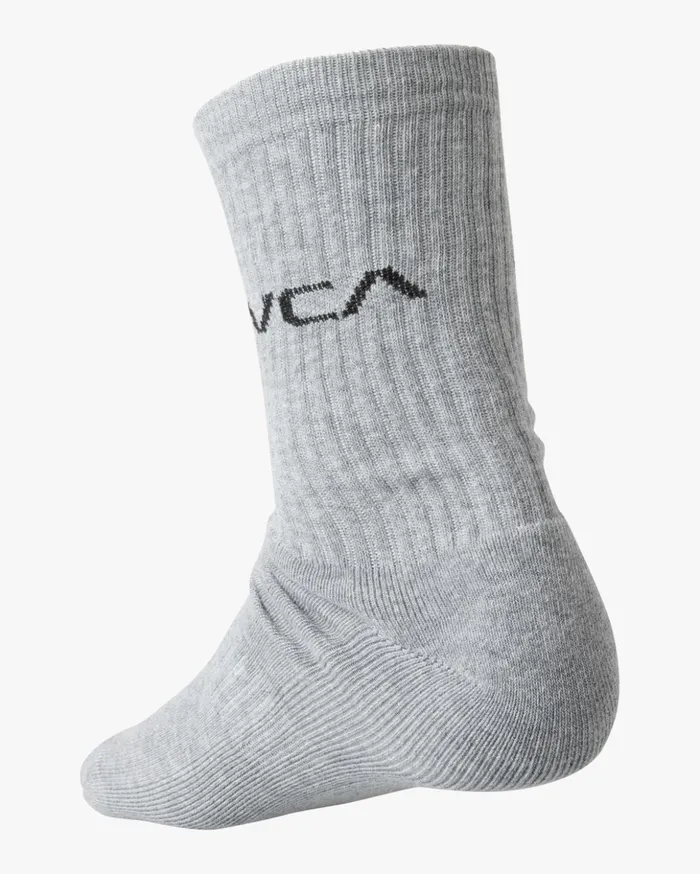RVCA Socks 2 Pack Basic Logo Crew Socks Blue 8211 Men