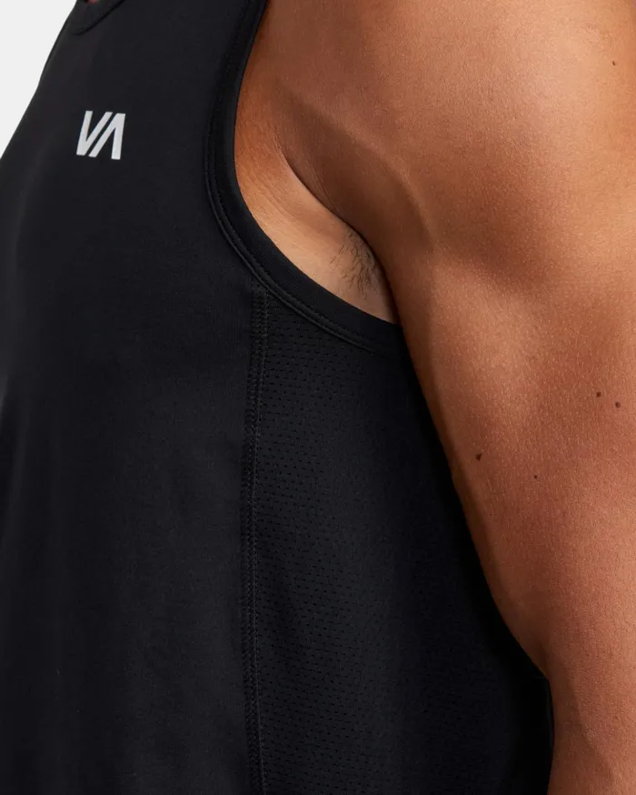 RVCA Tank Tops Sport Vent Tank Top Black 8211 Men