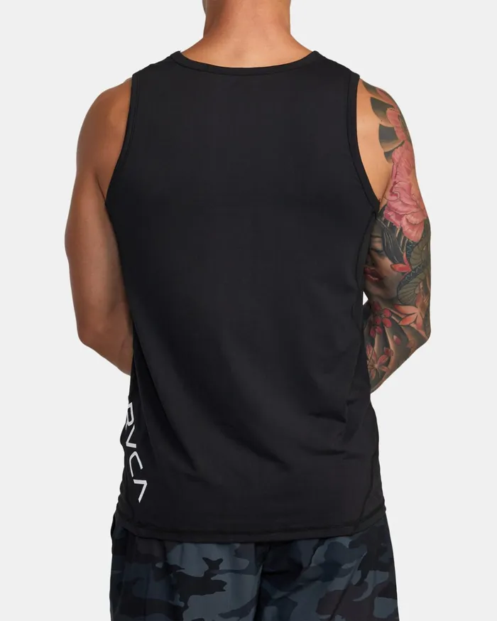RVCA Tank Tops Sport Vent Tank Top Black 8211 Men