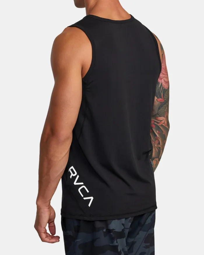 RVCA Tank Tops Sport Vent Tank Top Black 8211 Men