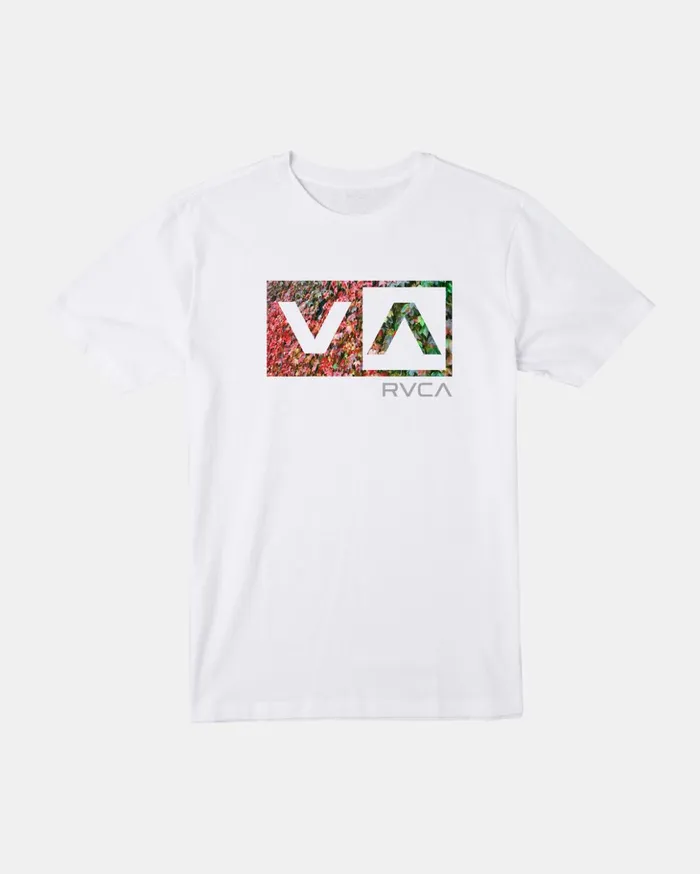 RVCA Tees Tanks Boy039s Balance Box Tee White 8211 Boys