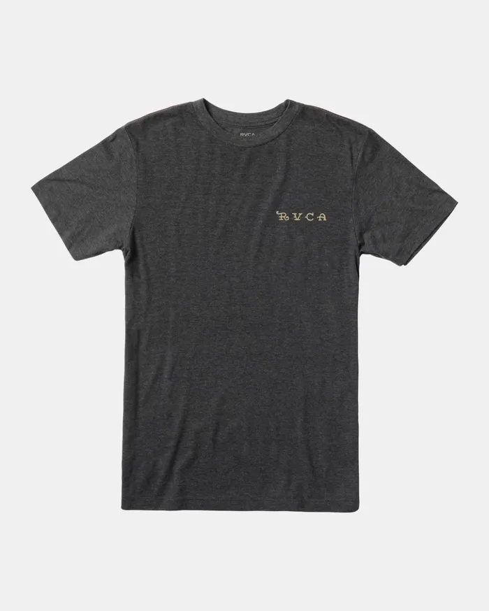 RVCA Tees Tanks Boy039s Bert Eagle TShirt Black 8211 Boys