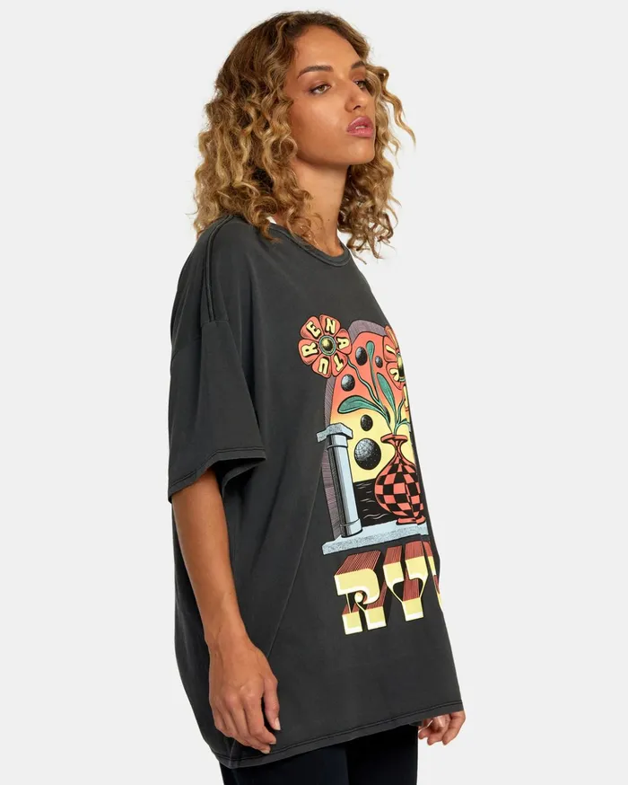 RVCA Tees Tanks Martin Ander Potal Tee Rvca Black 8211 Women