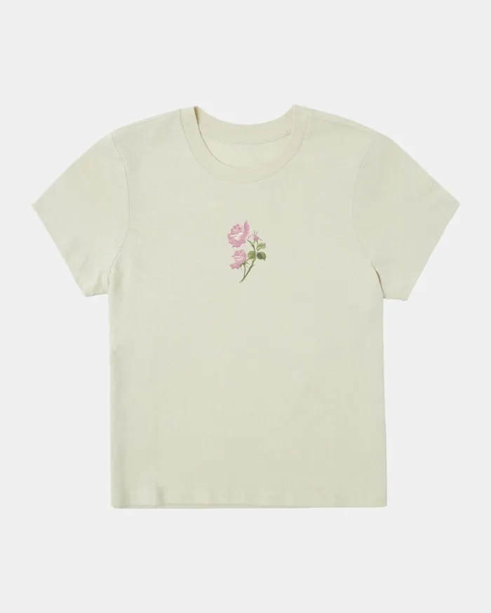 RVCA Tees Tanks Stay Wild TShirt Latte 8211 Women