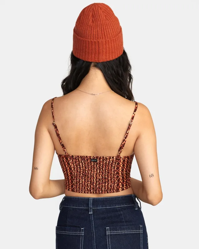 RVCA Tops Moxy Tank Top Espresso 8211 Women