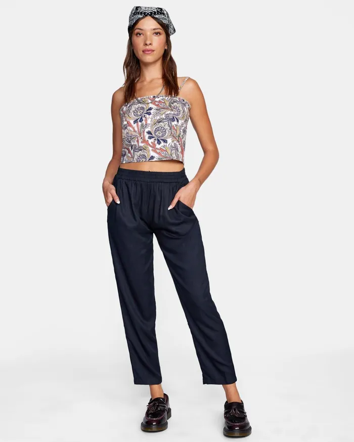 RVCA Tops Side Note Cami Top Cloud 8211 Women