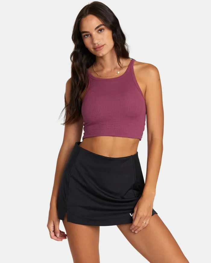 RVCA Tops Slide Tank Top Mulberry 8211 Women