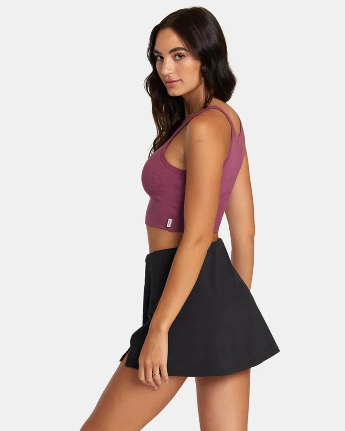 RVCA Tops Slide Tank Top Mulberry 8211 Women