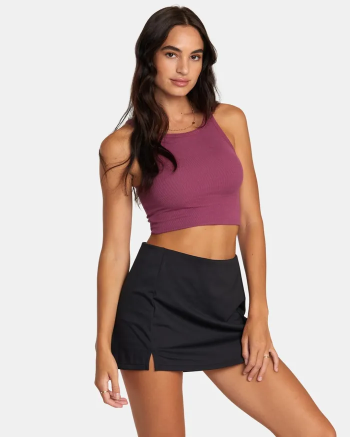RVCA Tops Slide Tank Top Mulberry 8211 Women
