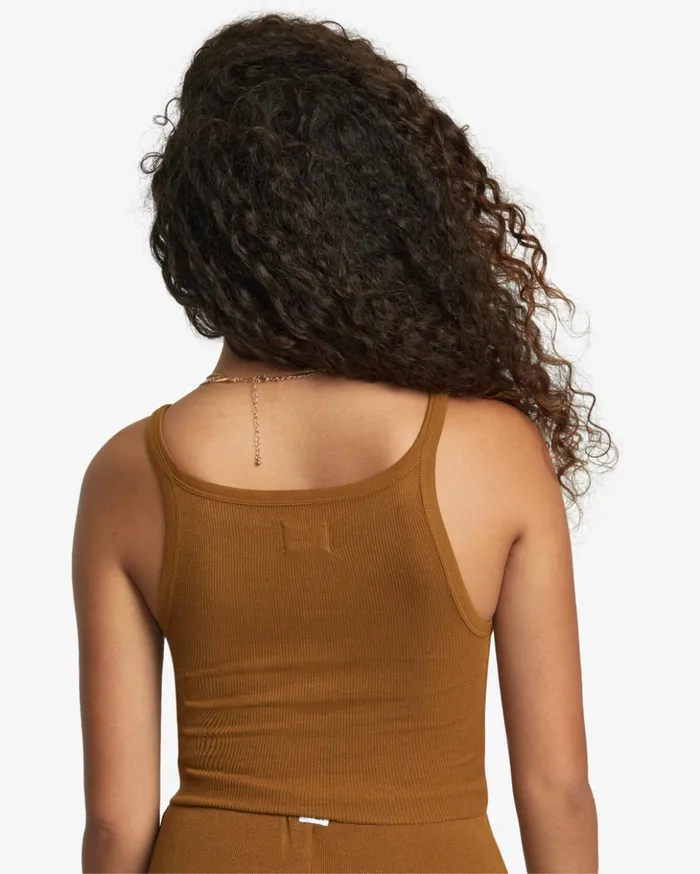 RVCA Tops Slide Tank Top Sienna 8211 Women