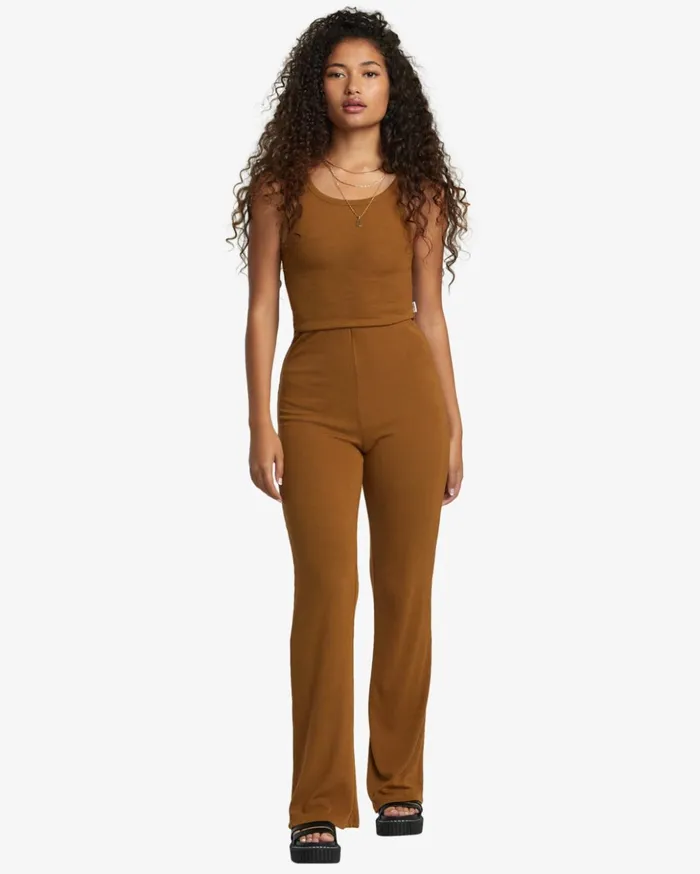 RVCA Tops Slide Tank Top Sienna 8211 Women