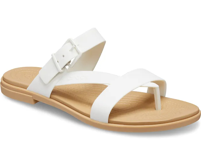 Sandals Crocs Women Crocs Tulum Toe Post Sandal Oyster Tan