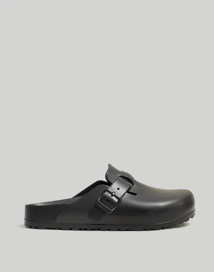 Sandals Men Madewell Birkenstock Boston EVA Clogs Black