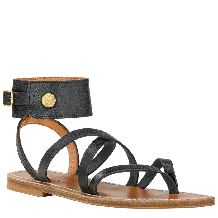 Sandals Women Longchamp Longchamp x KJacques Sandals BlackBlackBlack