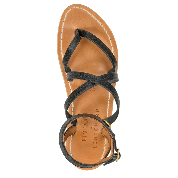 Sandals Women Longchamp Longchamp x KJacques Sandals BlackBlackBlack