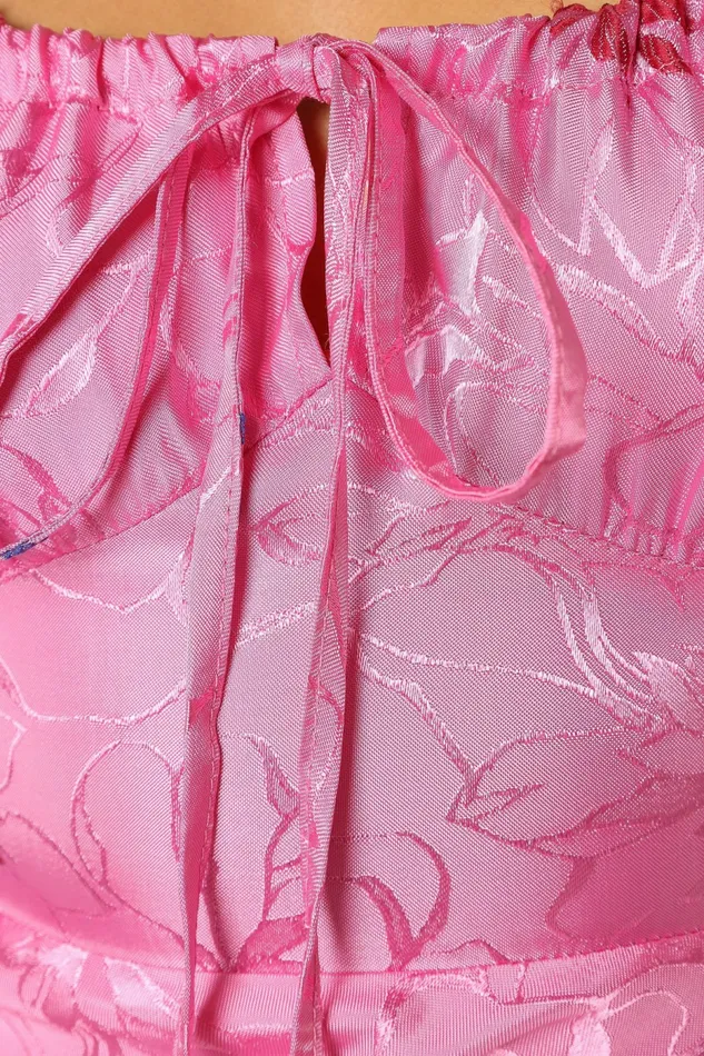 Satin Dresses Rosa Midi Dress Pink 8211 Petal and Pup Women