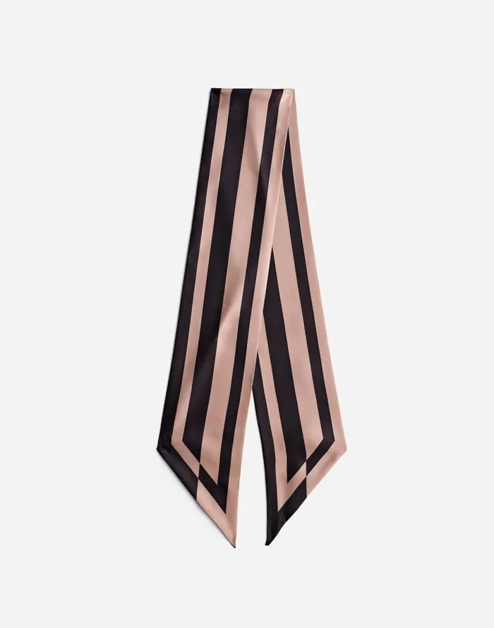 Scarves Women Madewell Silk Twill Tie Soft Fawn