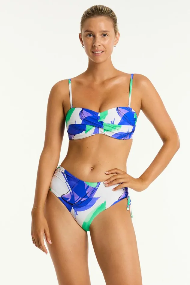 Sea Level Bottoms Sublime Mid Drawstring Pant Sublime Cobalt 8211 Women