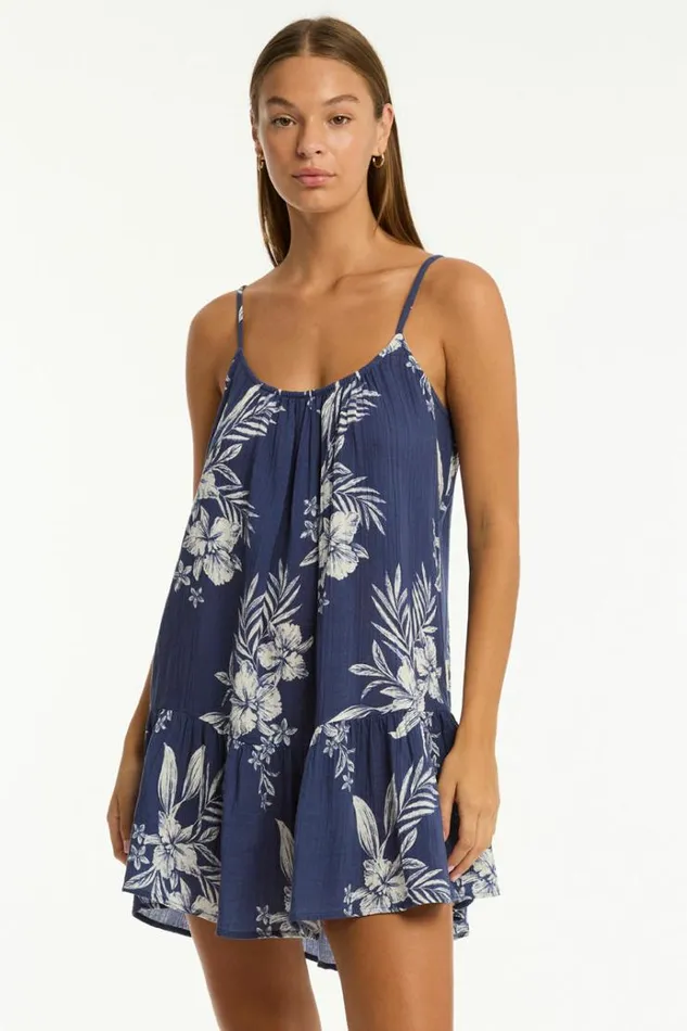 Sea Level Dresses Aloha Short Sundress Aloha French Navy 8211 Women
