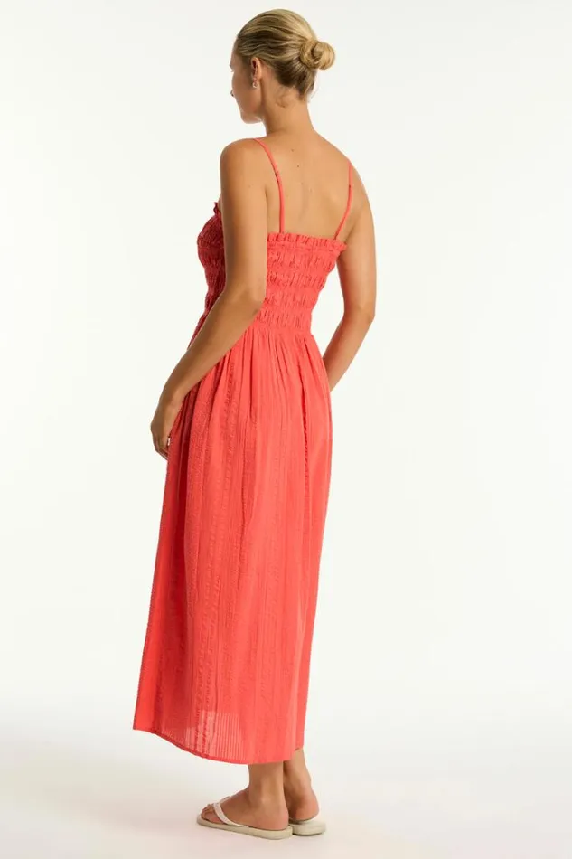 Sea Level Dresses Heatwave Bandeau Dress Heatwave Flame 8211 Women