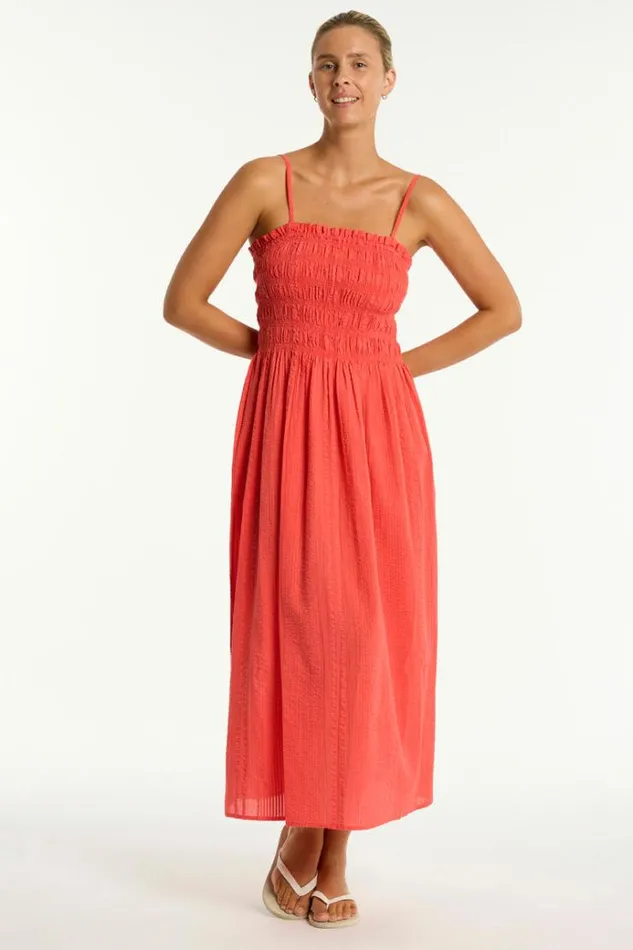 Sea Level Dresses Heatwave Bandeau Dress Heatwave Flame 8211 Women