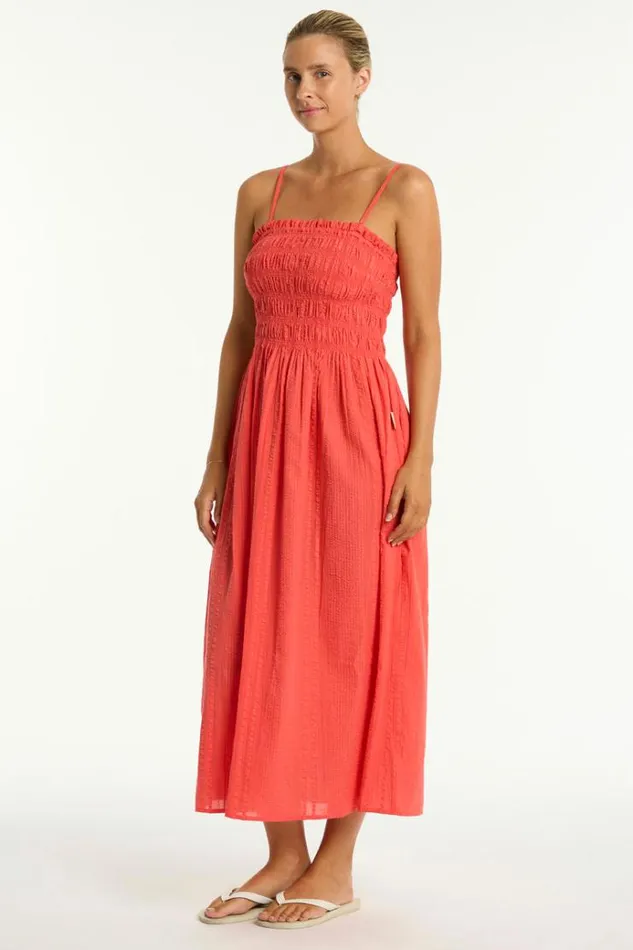 Sea Level Dresses Heatwave Bandeau Dress Heatwave Flame 8211 Women