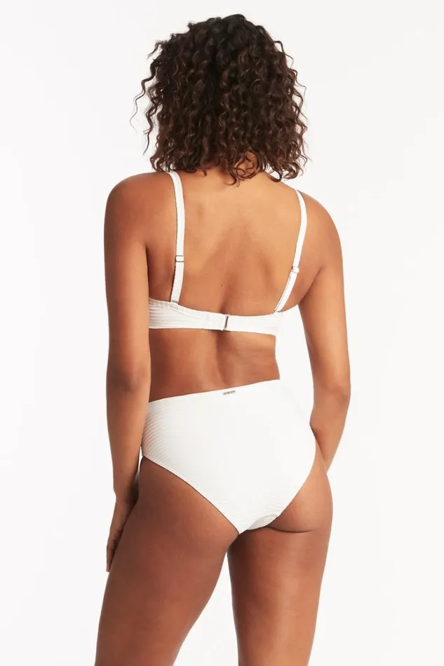 Sea Level Tops Spinnaker Moulded Cup Bra Spinnaker White 8211 Women