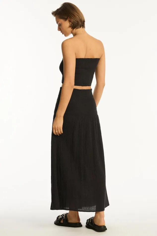 Sea Level Tops Sunset Beach Bandeau Top Sunset Black 8211 Women
