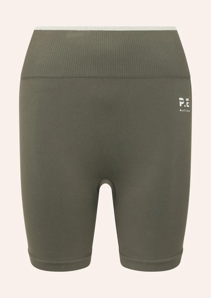 Seamless RESTORE SEAMLESS 58243 BIKE SHORT IN KHAKI 8211 PE Nation Women