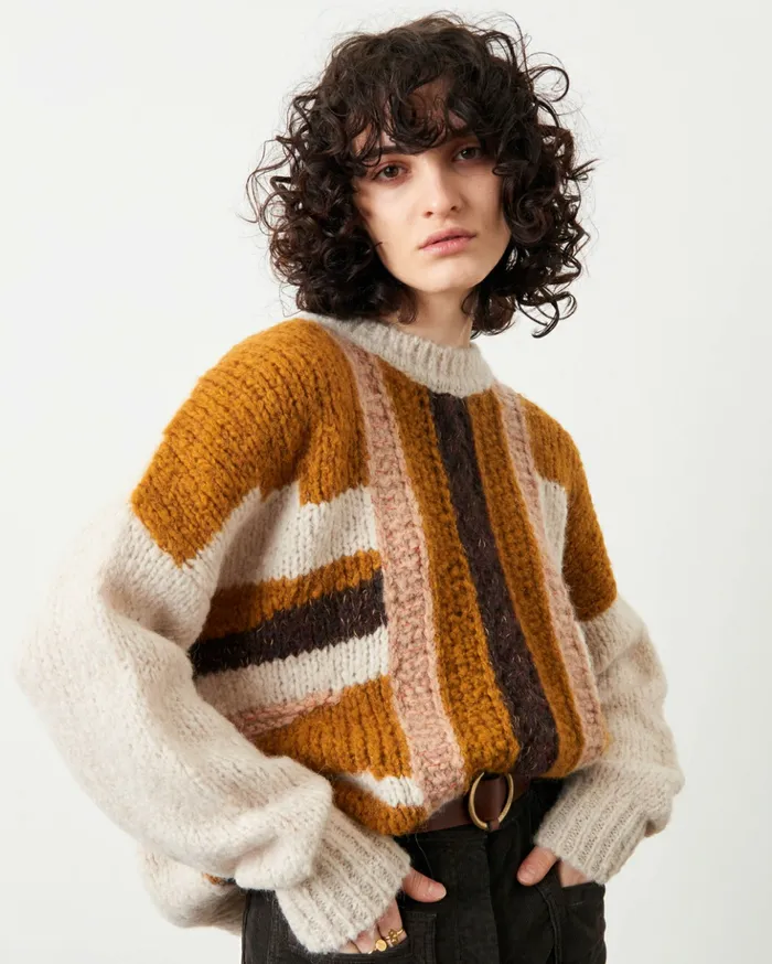 Sessn Womens Jumpers Woolen Sandmapple
