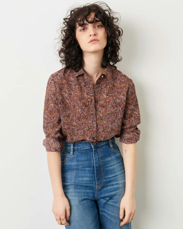 Sessn Womens Shirts And Blouses Mimia Reno Poem Casaul