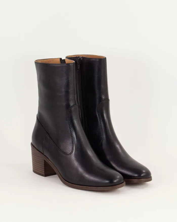 Sessn Womens Shoes Ludd Black Leather Casaul