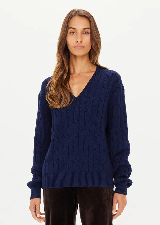 SEYMOUR KNIT SWEATER Women Knitwear THE UPSIDE SEYMOUR KNIT SWEATER Women Knitwear THE UPSIDE