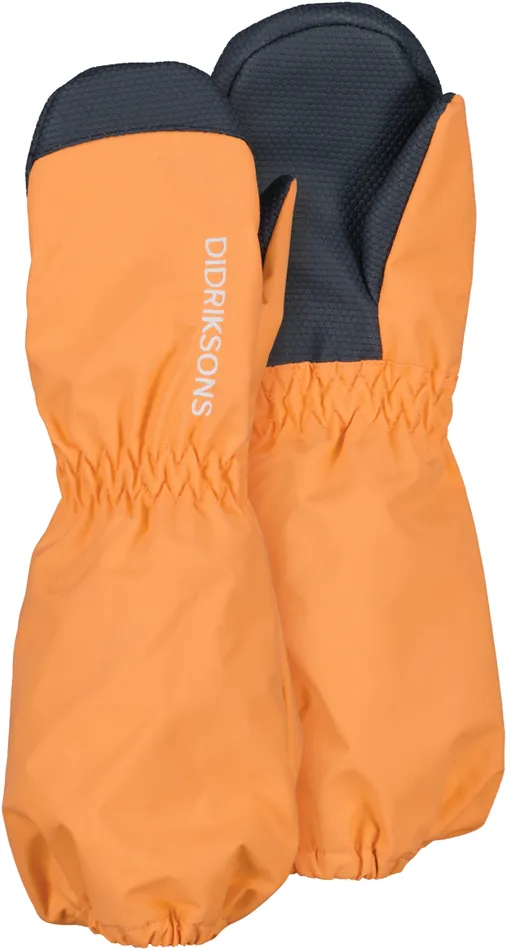 Shell Kids039 Gloves Papaya Orange Kids Didriksons Gloves and Mittens