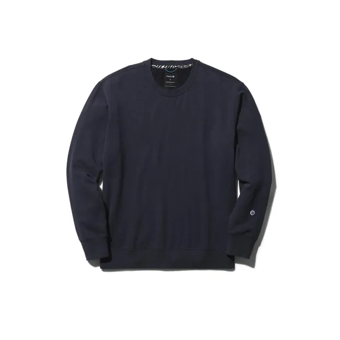 Shelter Crewneck With Butter Blend Darknavy Men Stance Sweatshirts and Hoodies