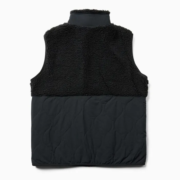 Sherpa Mixup Vest Black Men Merrell Tops Sherpa Mixup Vest Black Men Merrell Tops