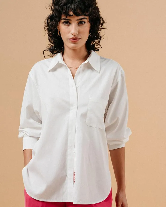 SHIRT ECRU MAUPASSANT Shop Grace and Mila White Shirts