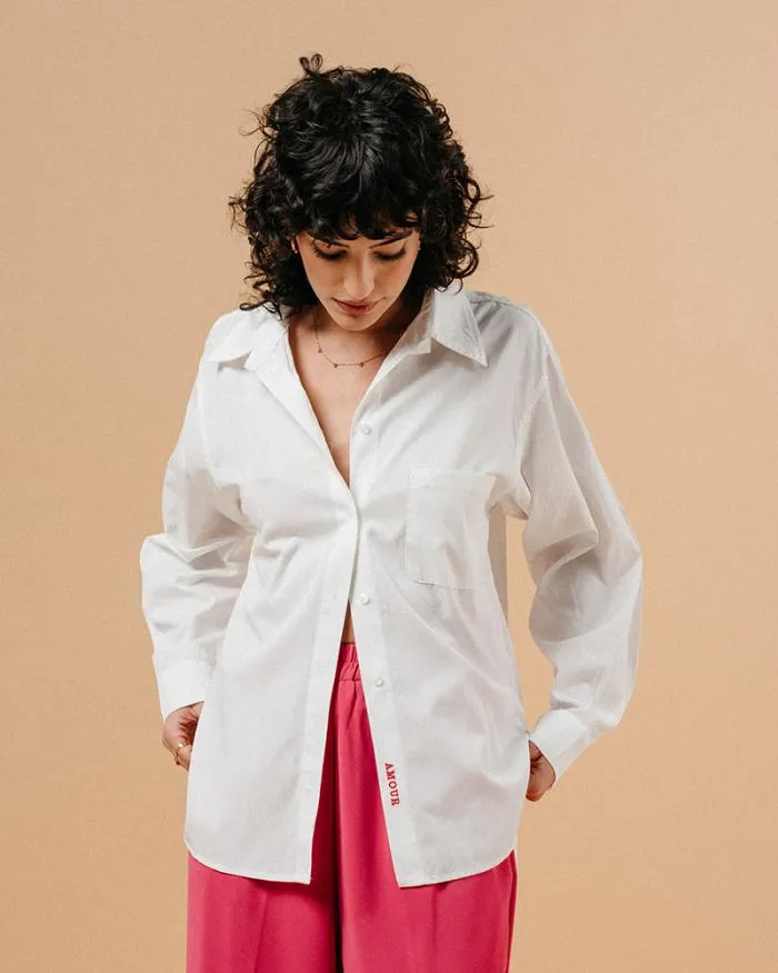 SHIRT ECRU MAUPASSANT Shop Grace and Mila White Shirts