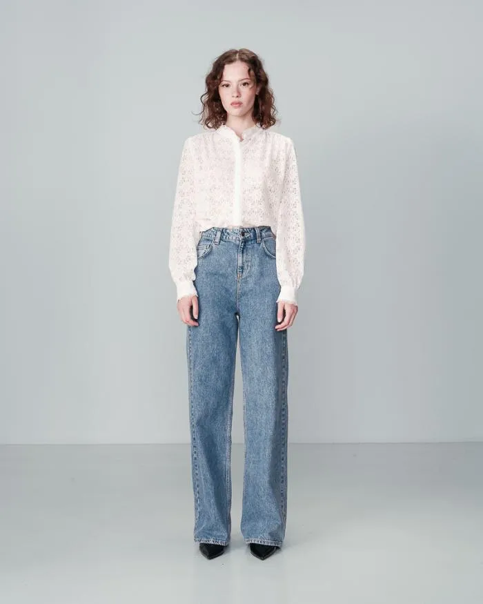 SHIRT ECRU NORA Shop Grace and Mila Lace Shirts