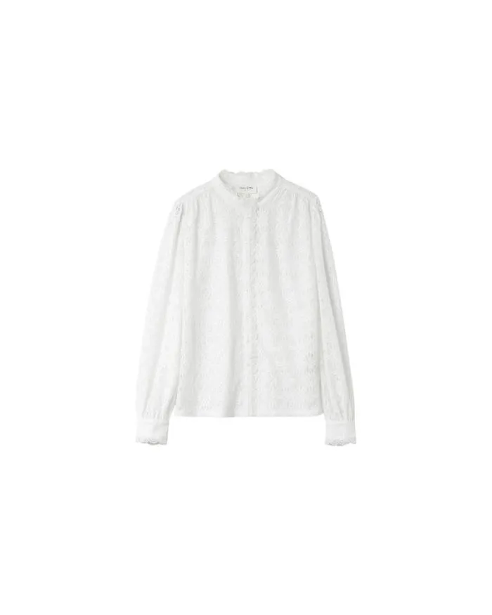 SHIRT ECRU NORA Shop Grace and Mila Lace Shirts