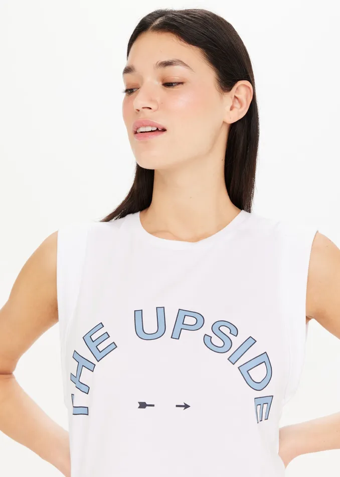 Shirts and Tanks CROPPED MUSCLE TANK 8211 THE UPSIDE Women Shirts and Tanks CROPPED MUSCLE TANK 8211 THE UPSIDE Women