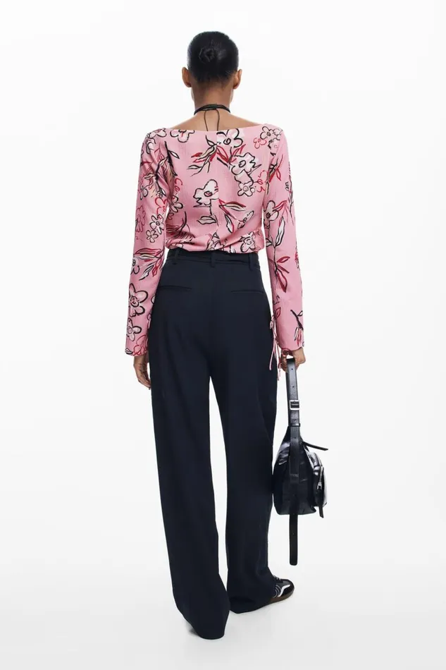 Shirts And Blouses Women Desigual Floral Blouse Red