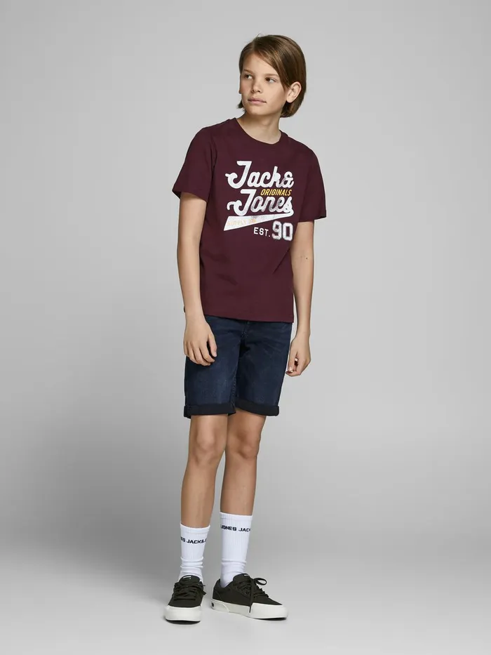 Shirts JACK and JONES Junior BOYS DENIM SHORTS Blue Blue Denim For Sale