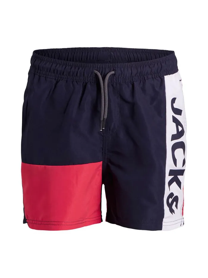 Shirts JACK and JONES Junior BOYS RECYCLED POLYESTER SWIM SHORTS Blue Navy Blazer For Sale