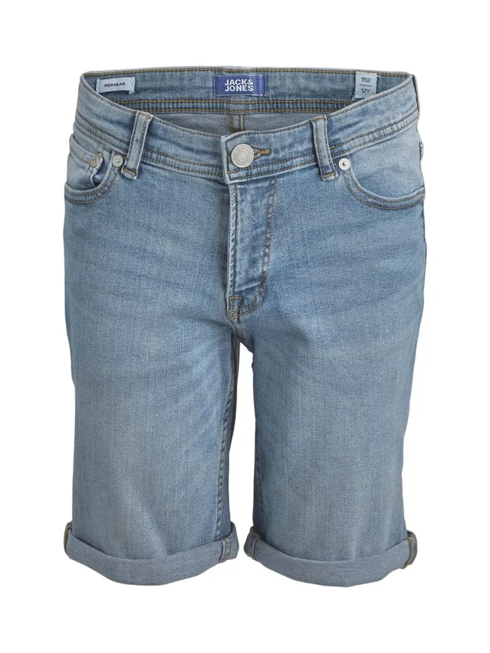 Shirts JACK and JONES Junior BOYS RICK ORIGINAL DENIM SHORTS Blue Blue Denim Popular